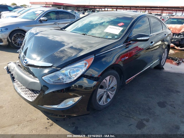Hyundai Sonata Hybrid Limited 2014 KMHEC4A49EA106854 Image 2
