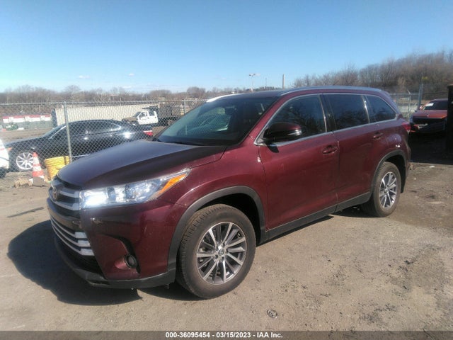 Toyota Highlander Se/xle 2019 5TDJZRFH6KS702271 Image 2