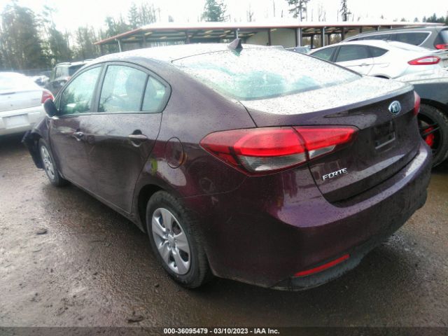 3KPFK4A70JE265808 KIA FORTE LX