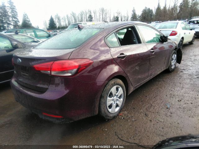 3KPFK4A70JE265808 KIA FORTE LX