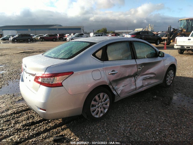 2015 NISSAN SENTRA S VIN: 3N1AB7AP6FY349930