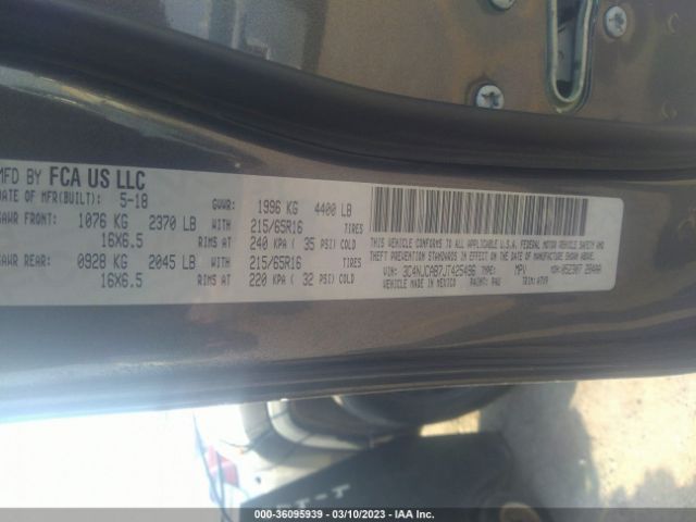 3C4NJCAB7JT425496 Jeep Compass Sport