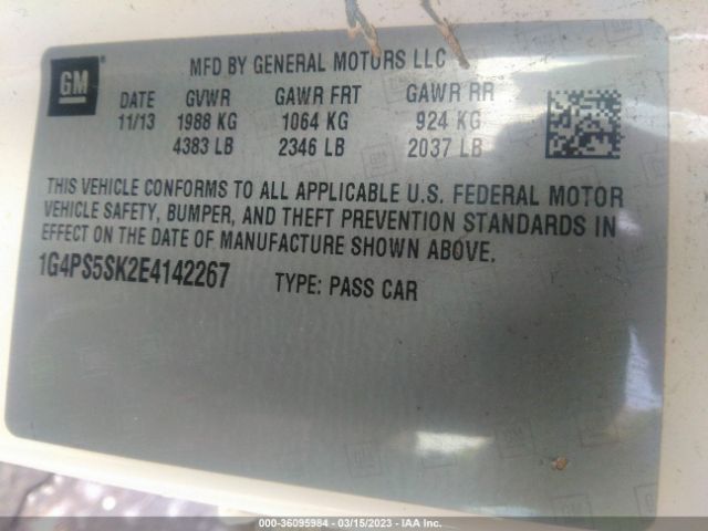 1G4PS5SK2E4142267 Buick Verano Leather Group