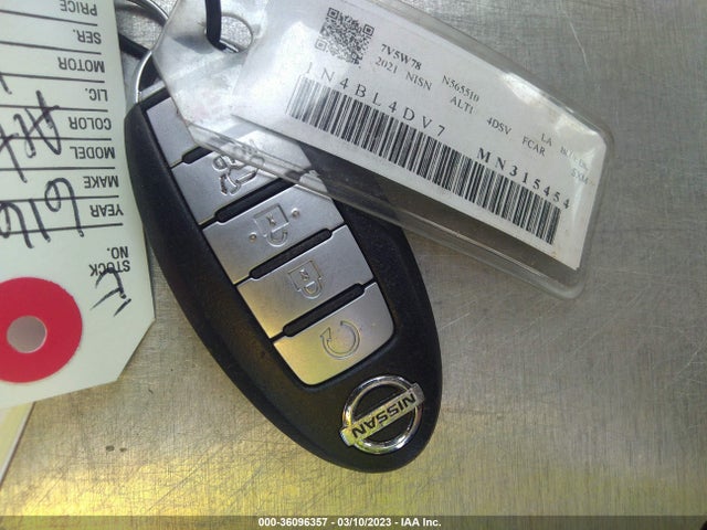 Nissan Altima 2.5 Sv 2021 1N4BL4DV7MN315454 Image 3