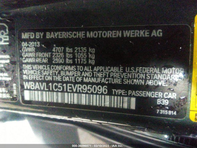 WBAVL1C51EVR95096 BMW X1 Xdrive28i