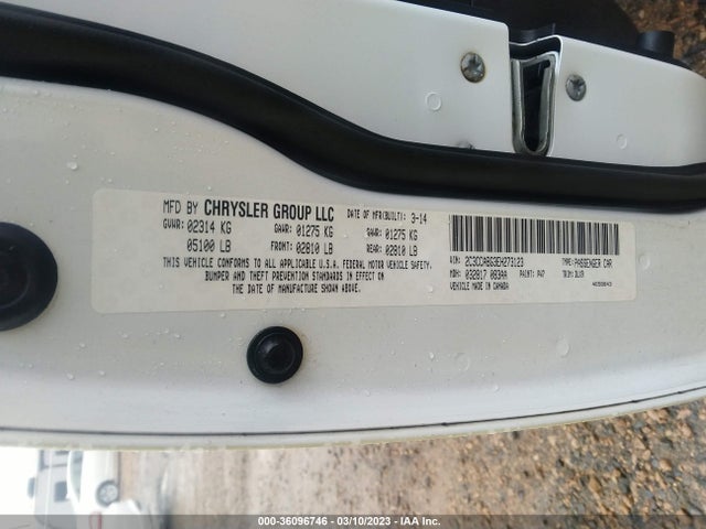 Chrysler 300 300s 2014 2C3CCABG3EH273123 Image 9