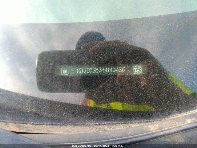 Chevrolet SONIC LT 2019 1G1JD5SB7K4143486 Image 10