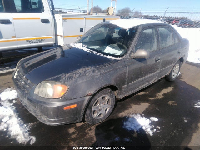 2004 HYUNDAI ACCENT GL VIN: KMHCG45C24U522786