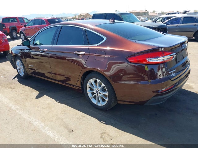 Ford Fusion Hybrid Sel 2019 3FA6P0MU6KR239838 Image 3