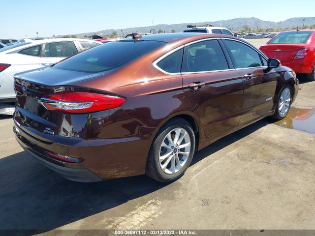 Ford Fusion Hybrid Sel 2019 3FA6P0MU6KR239838 Image 4