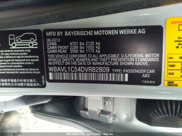WBAVL1C54DVR82809 BMW X1 Xdrive28i