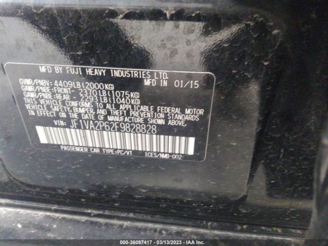JF1VA2P62F9828828 Subaru Wrx Sti
