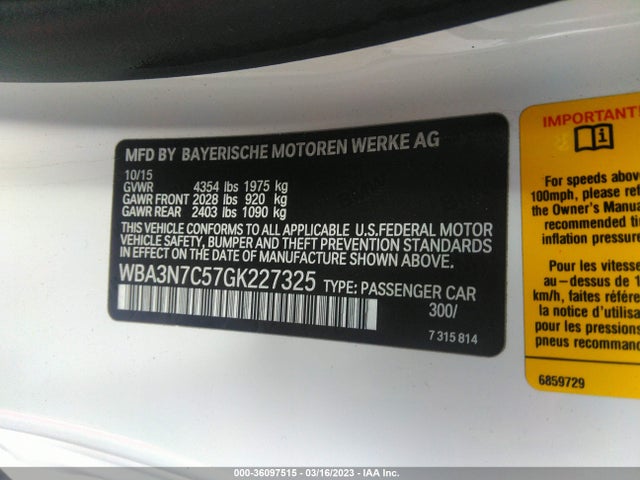 BMW 4 Series 428i 2016 WBA3N7C57GK227325 Image 11