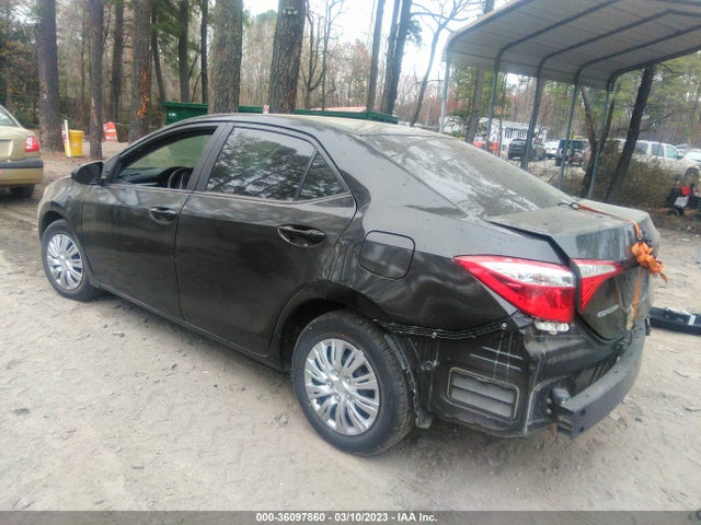 2015 TOYOTA COROLLA L/LE/S/S PLUS/LE PLUS VIN: 2T1BURHE4FC324133