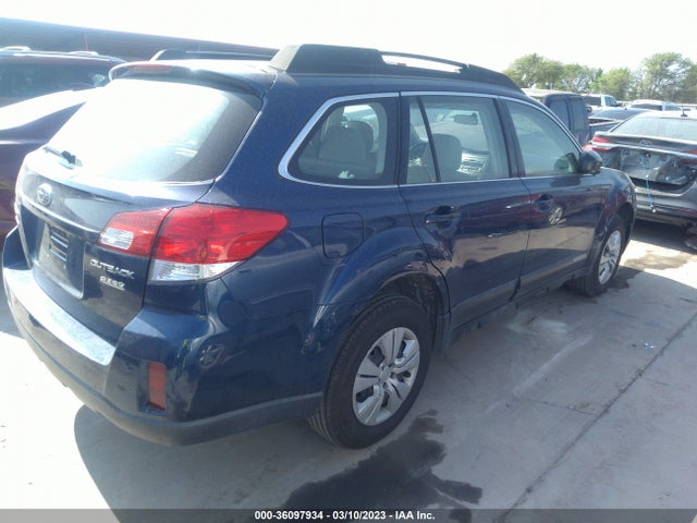 2011 SUBARU OUTBACK 2.5I VIN: 4S4BRBAC0B3380215