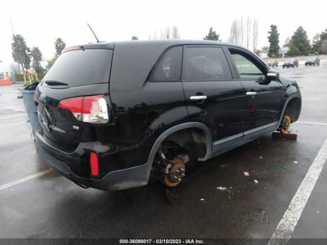 5XYKT3A66EG458941 KIA SORENTO LX