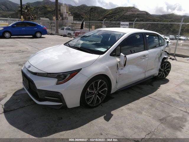 2020 TOYOTA COROLLA SE/NIGHTSHADE VIN: JTDS4RCE1LJ011483