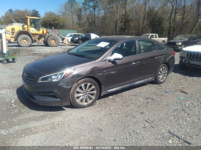 2015 HYUNDAI SONATA 2.4L SPORT VIN: 5NPE34AF4FH217182