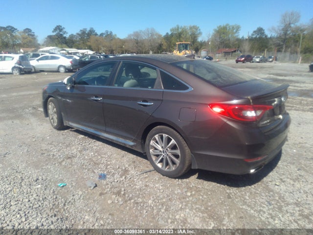 2015 HYUNDAI SONATA 2.4L SPORT VIN: 5NPE34AF4FH217182