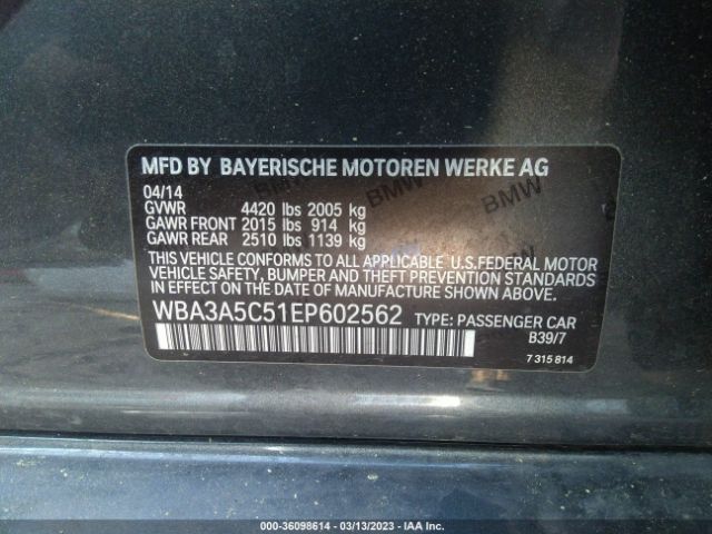 WBA3A5C51EP602562 BMW 3 Series 328i