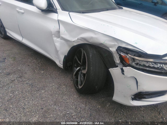 2020 HONDA ACCORD SEDAN SPORT VIN: 1HGCV1F34LA143880