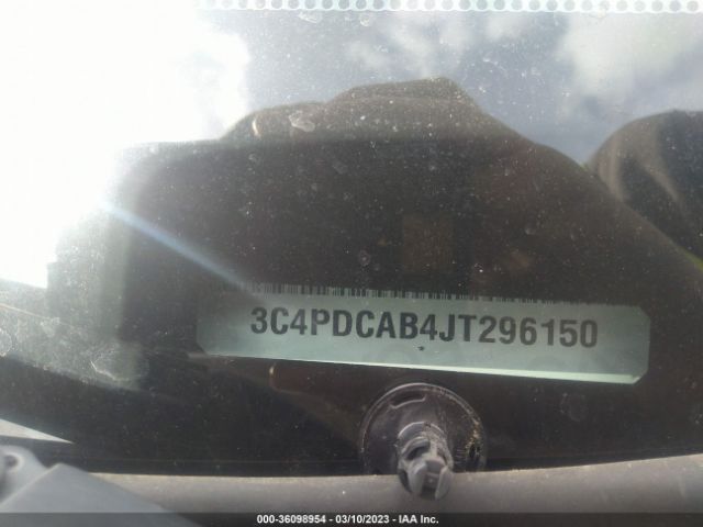 3C4PDCAB4JT296150 Dodge JOURNEY SE