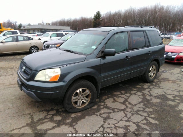 2005 HONDA PILOT EX-L VIN: 5FNYF18515B033492