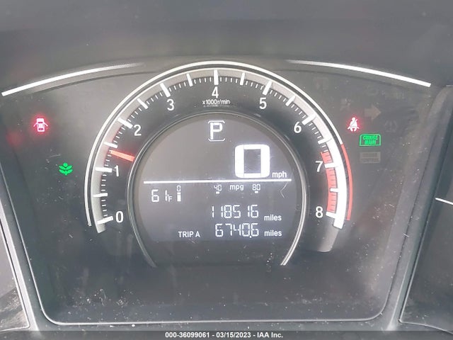 Honda Civic Sedan Lx 2016 19XFC2F53GE056287 Image 9