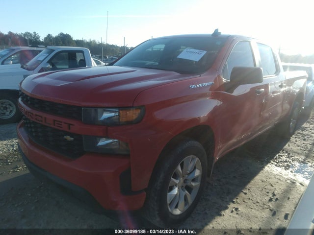 Chevrolet Silverado 1500 Custom 2020 1GCPWBEH4LZ328318 Image 2