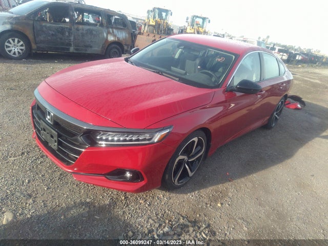 2021 HONDA ACCORD SEDAN SPORT SE VIN: 1HGCV1F40MA072753