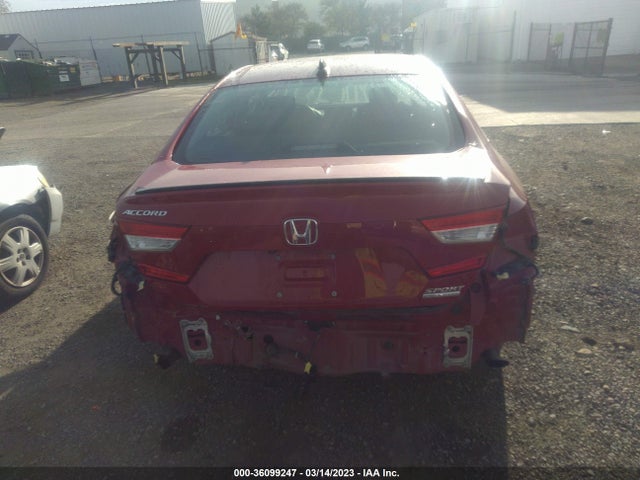 2021 HONDA ACCORD SEDAN SPORT SE VIN: 1HGCV1F40MA072753