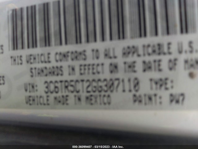 RAM 2500 Tradesman 2016 3C6TR5CT2GG307110 Image 9