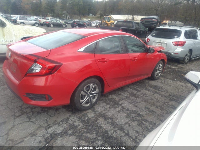 Honda Civic Sedan Lx 2017 2HGFC2F57HH519684 Image 4