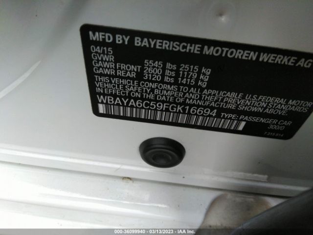 WBAYA6C59FGK16694 BMW 7 Series 740i