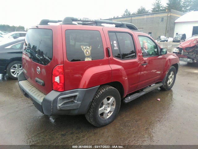 2008 NISSAN XTERRA S VIN: 5N1AN08WX8C521151