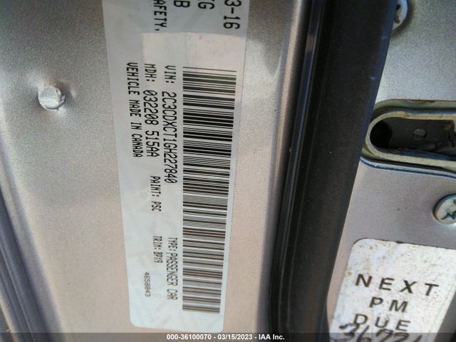 Dodge CHARGER R/T 2016 2C3CDXCT1GH227840 Image 9