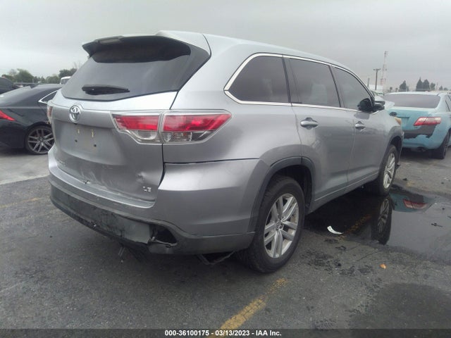 Toyota Highlander Le 2015 5TDZKRFH2FS060712 Image 4