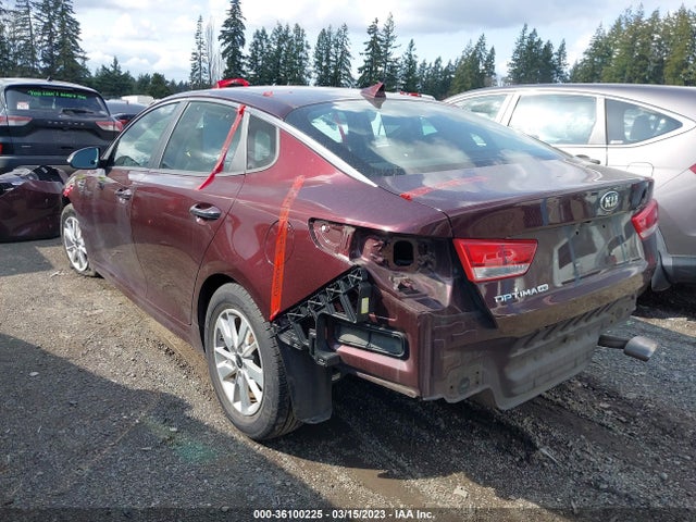 2018 Kia Optima, VIN: 5XXGT4L34JG187472