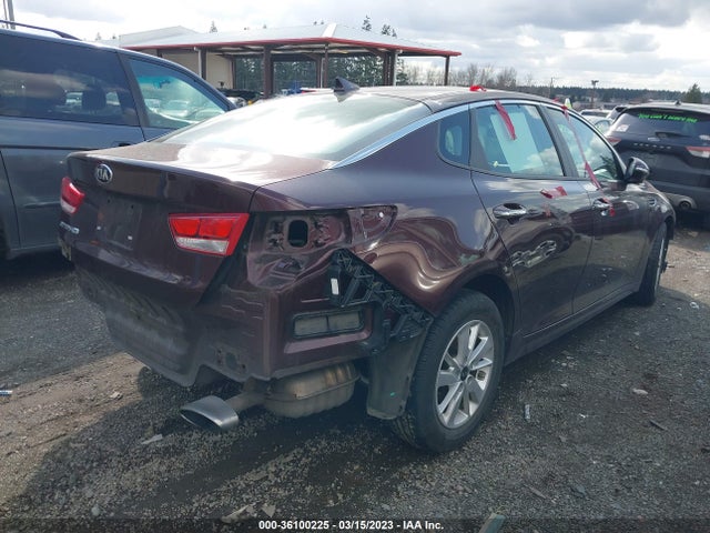 2018 Kia Optima, VIN: 5XXGT4L34JG187472
