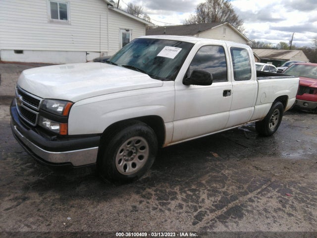 2006 CHEVROLET SILVERADO 1500 WORK TRUCK VIN: 1GCEC19X76Z257342