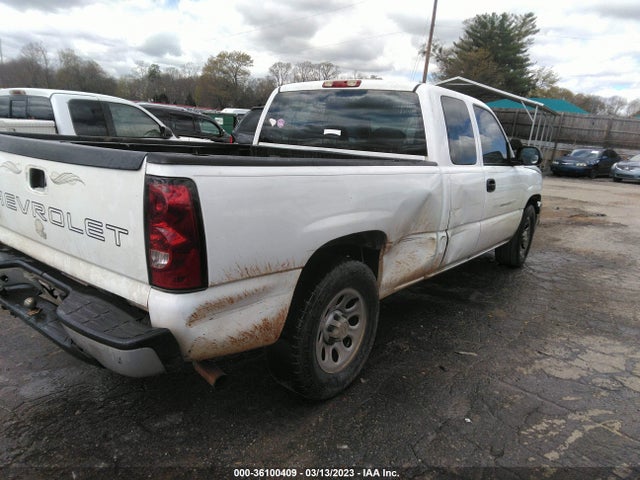 2006 CHEVROLET SILVERADO 1500 WORK TRUCK VIN: 1GCEC19X76Z257342