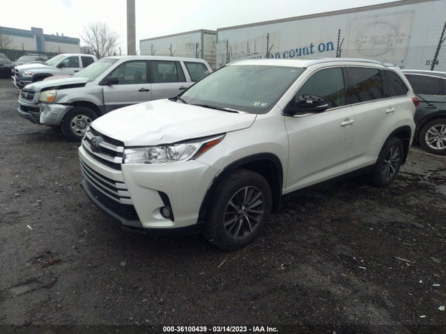 Toyota Highlander Se/xle 2019 5TDJZRFH0KS957417 Image 2