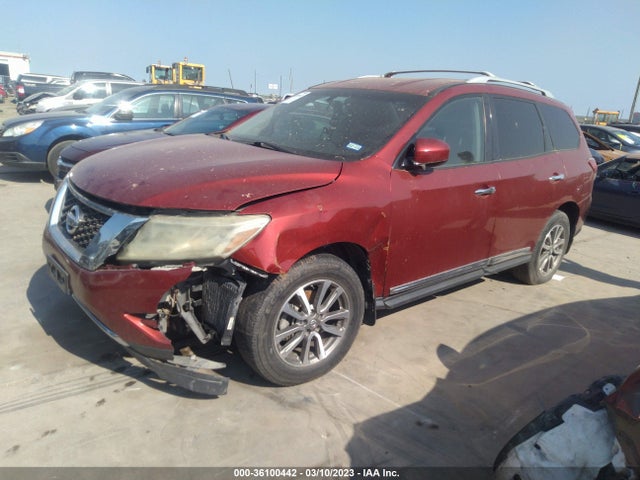 2013 NISSAN PATHFINDER SL VIN: 5N1AR2MN9DC660436