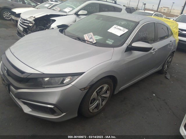 Honda Civic Sedan Lx 2019 2HGFC2F6XKH550167 Image 2