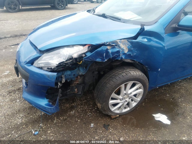 2012 MAZDA MAZDA3 I GRAND TOURING VIN: JM1BL1W75C1517187