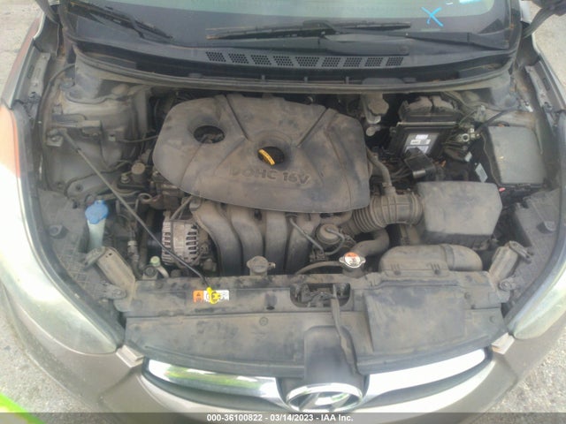 2013 HYUNDAI ELANTRA GLS PZEV VIN: 5NPDH4AE1DH322036