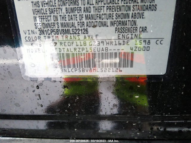 Nissan Kicks S Xtronic Cvt 2021 3N1CP5BV8ML522126 Image 9