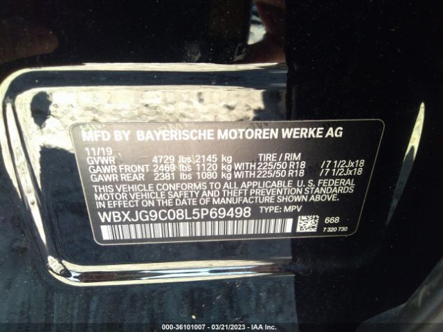 WBXJG9C08L5P69498 BMW X1 Xdrive28i