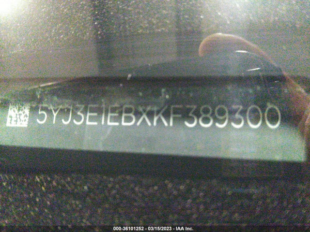 2019 Tesla 3, VIN: 5YJ3E1EBXKF389300