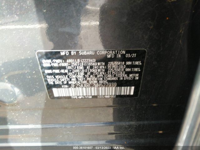 JF2SKARC2MH527939 Subaru Forester Sport